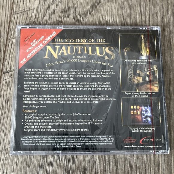 Auryn Quest PC Video Game Based On Neverending Story 2002 Sealed - Picture 9 of 10